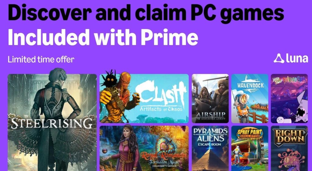 Gry W Pakiecie Prime Gaming Sierpień Fantagrom