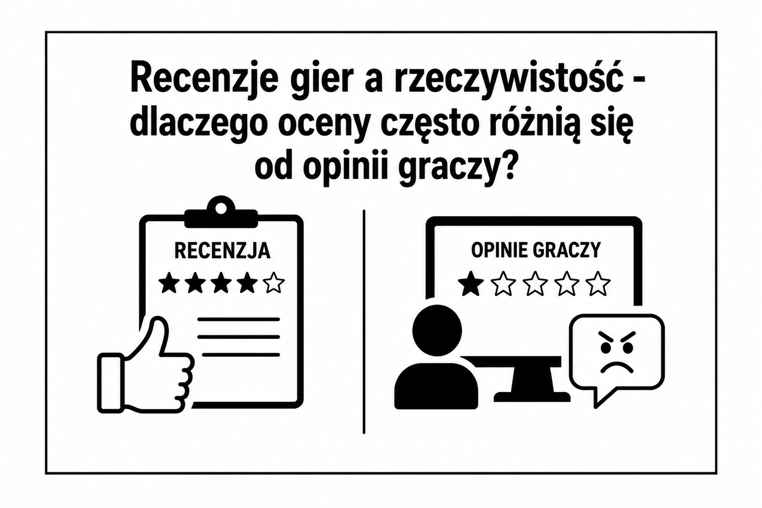 Recenzje gier a rzeczywistosc dlaczego oceny czesto roznia sie od opinii graczy Fantagrom pl jpg 2